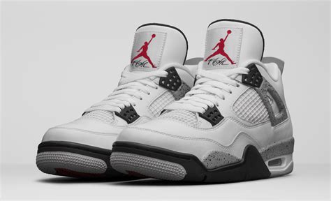 Air Jordan 4 Retro White Cement Grey Release Date